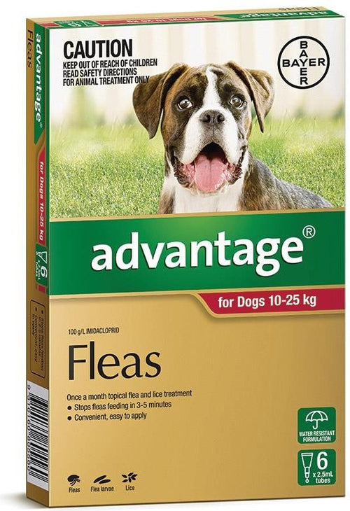 Advantage Flea Treatment for Dogs 10-25 kg