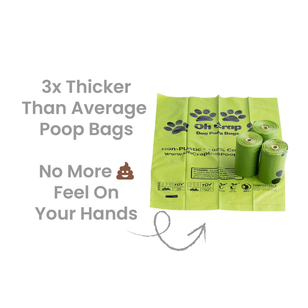 Oh Crap Compostable Dog Poop Bags