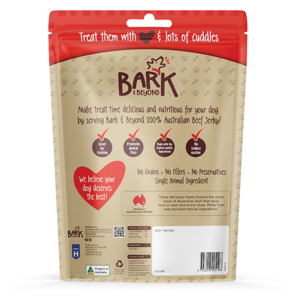 Bark & Beyond Beef Jerky