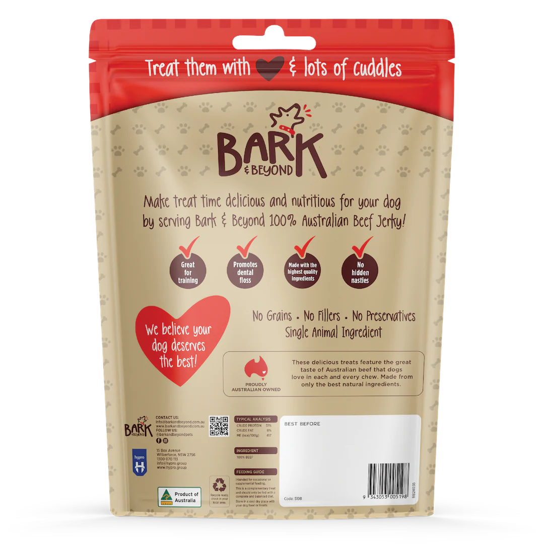 Bark & Beyond Beef Jerky