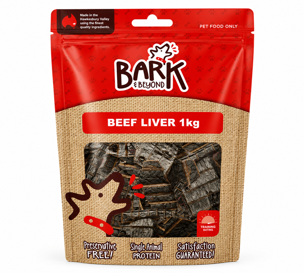 Bark & Beyond Beef Liver 1kg