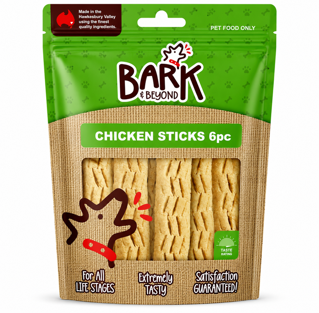 Bark & Beyond Chicken Sticks 6 Pack
