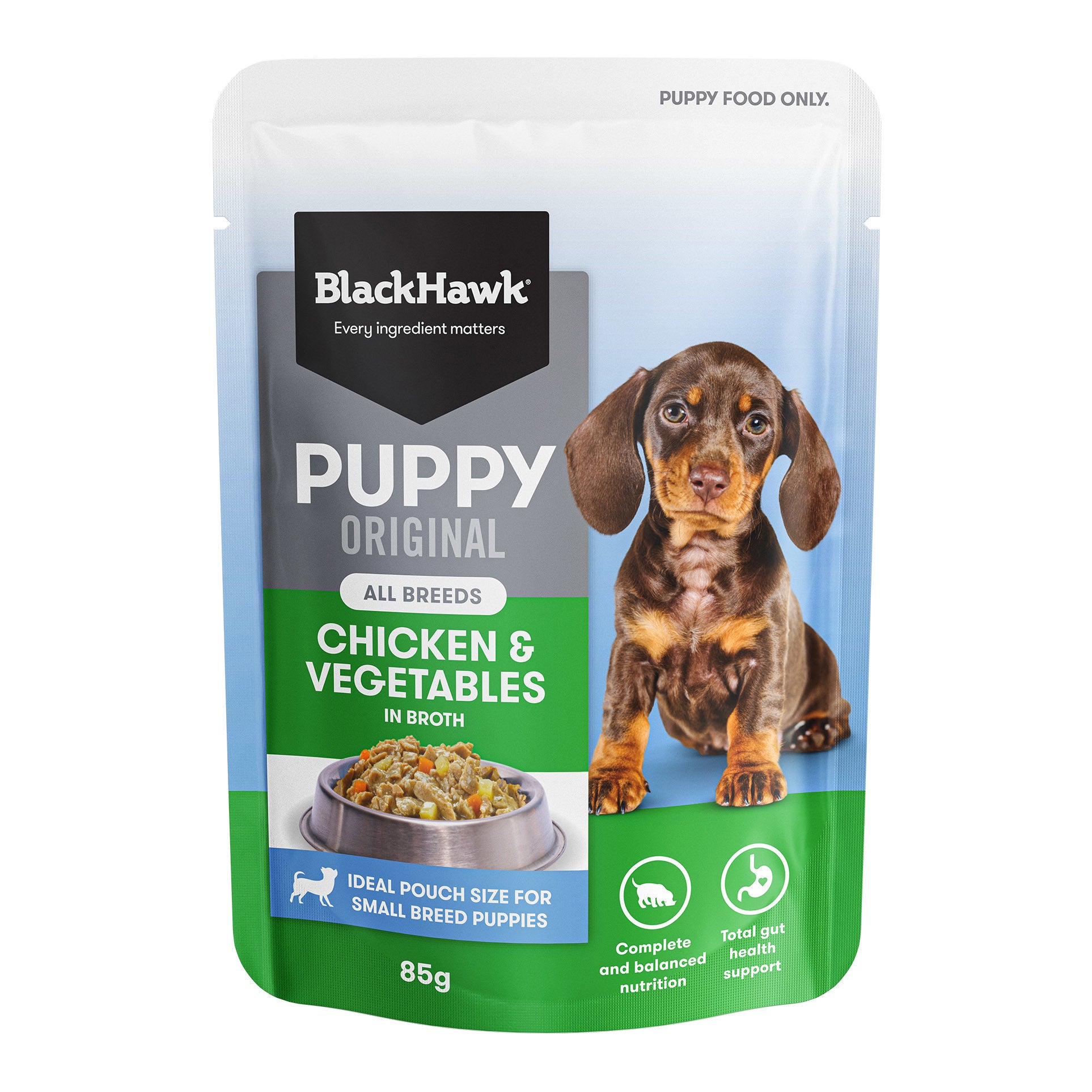 Black Hawk Puppy Wet Food Pouches