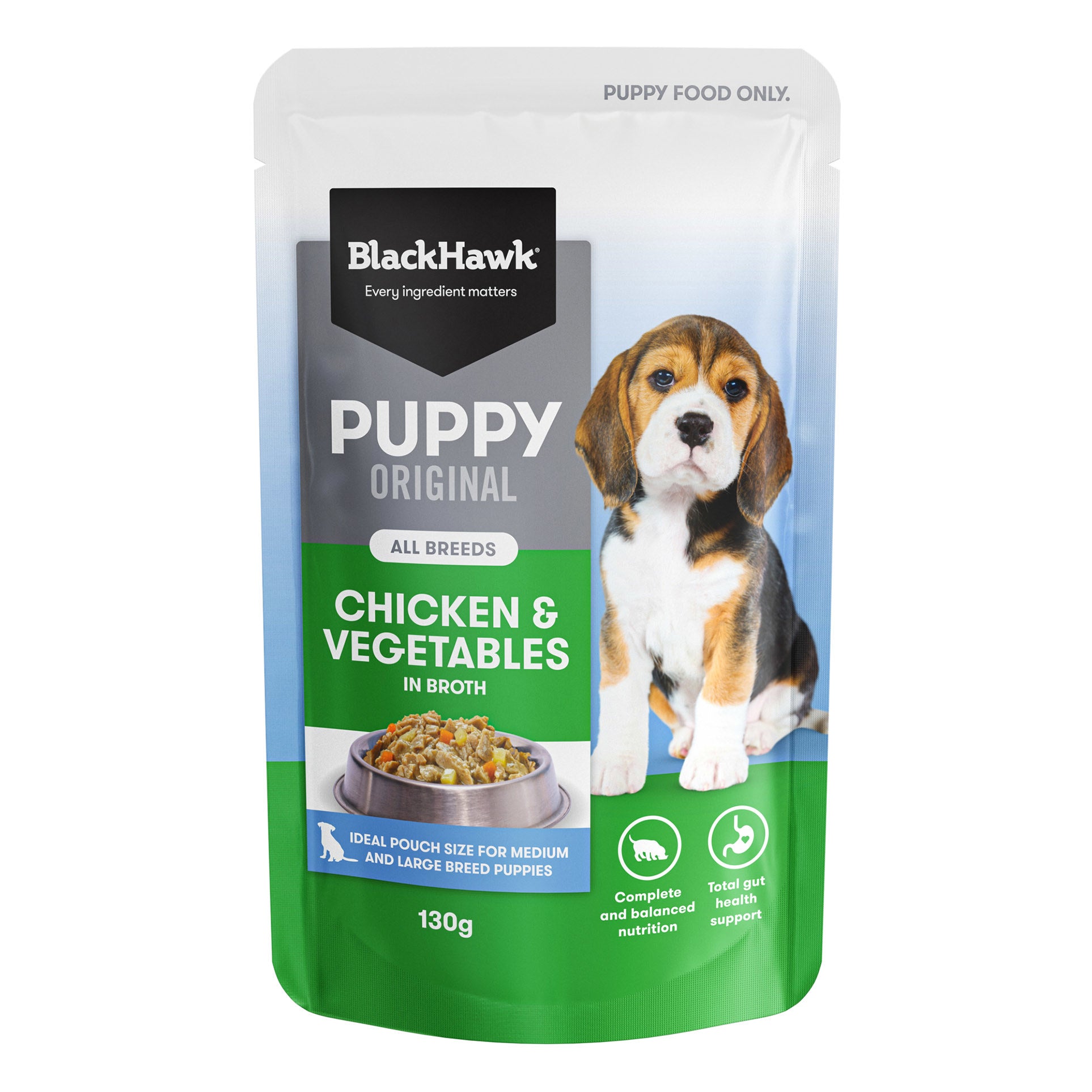 Black Hawk Puppy Wet Food Pouches