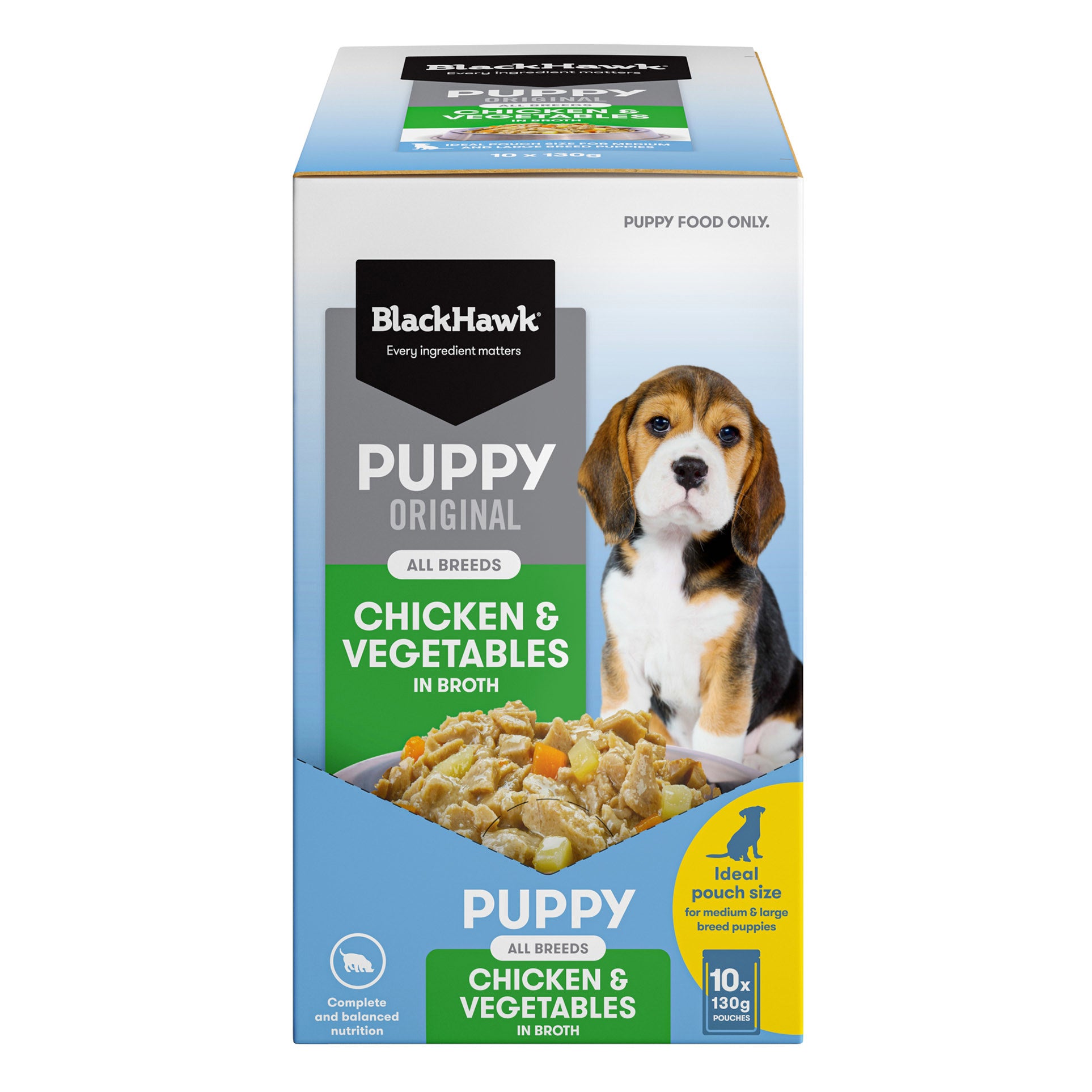 Black Hawk Puppy Wet Food Pouches — Tidbit