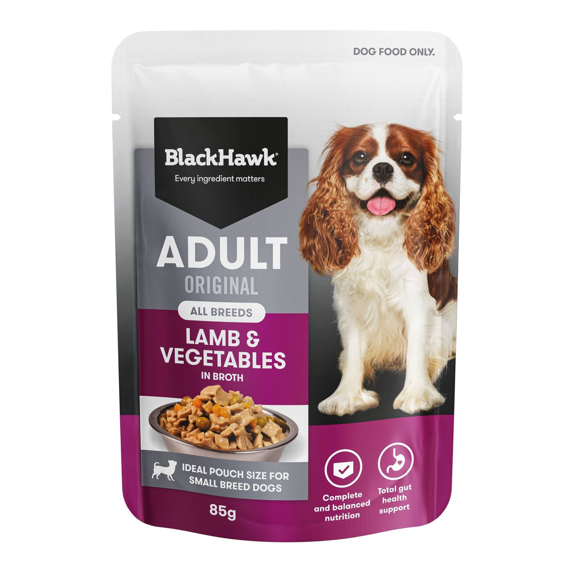 Black Hawk Adult Lamb & Vegetables Wet Pouches
