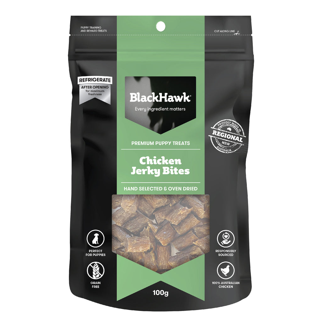 Black Hawk Chicken Jerky Bites — Tidbit