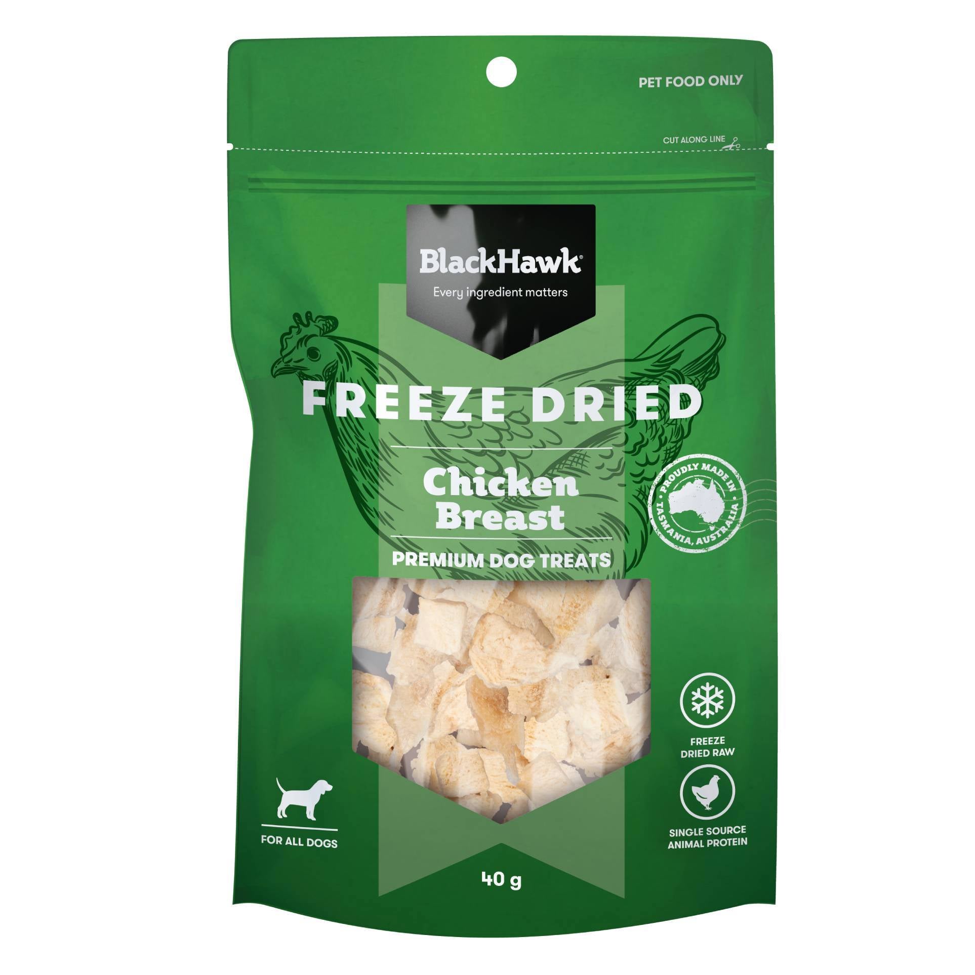Black Hawk Freeze Dried Premium Dog Treats