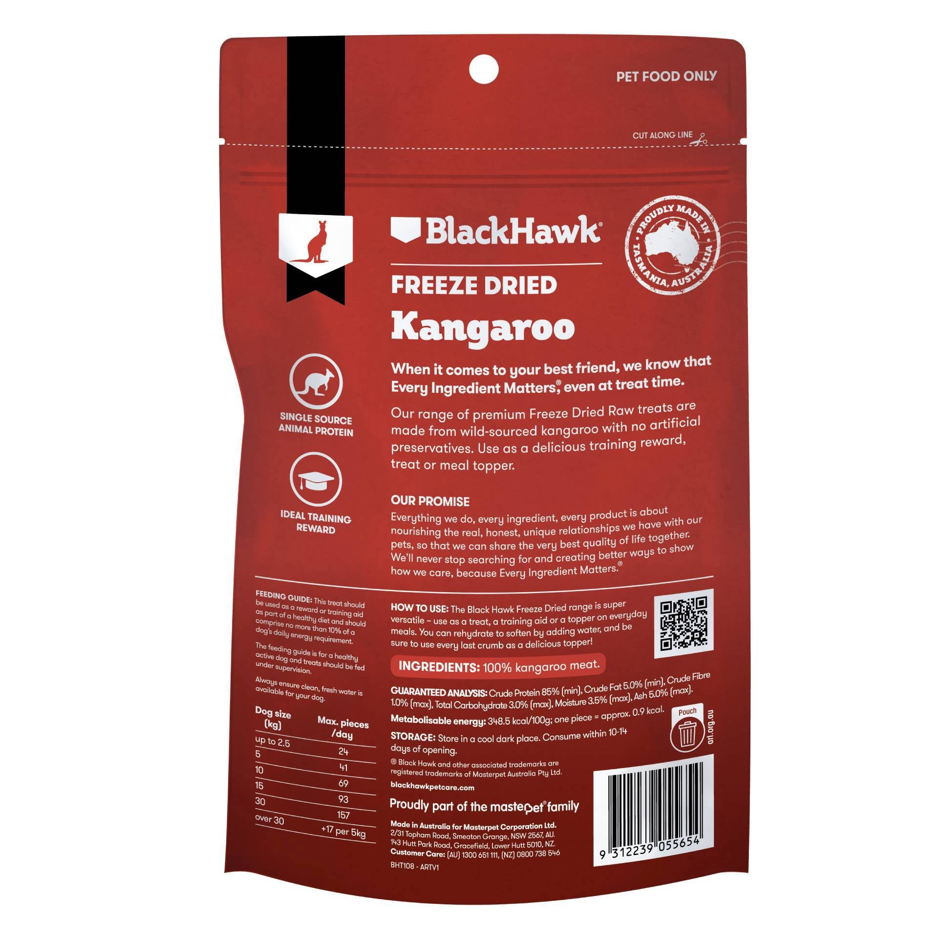 Black Hawk Freeze Dried Premium Dog Treats