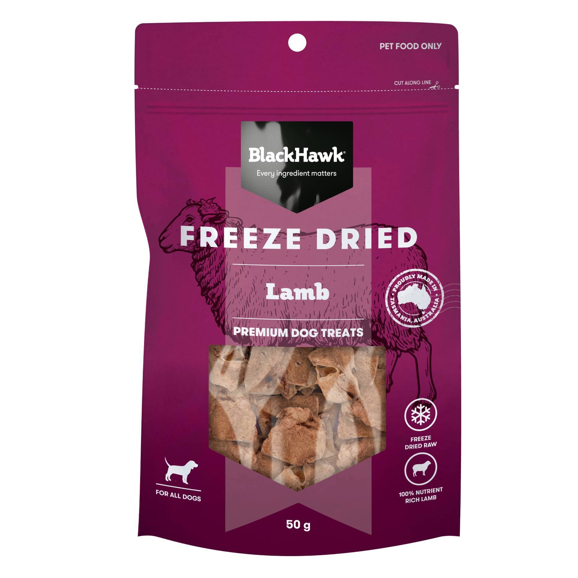 Black Hawk Freeze Dried Premium Dog Treats