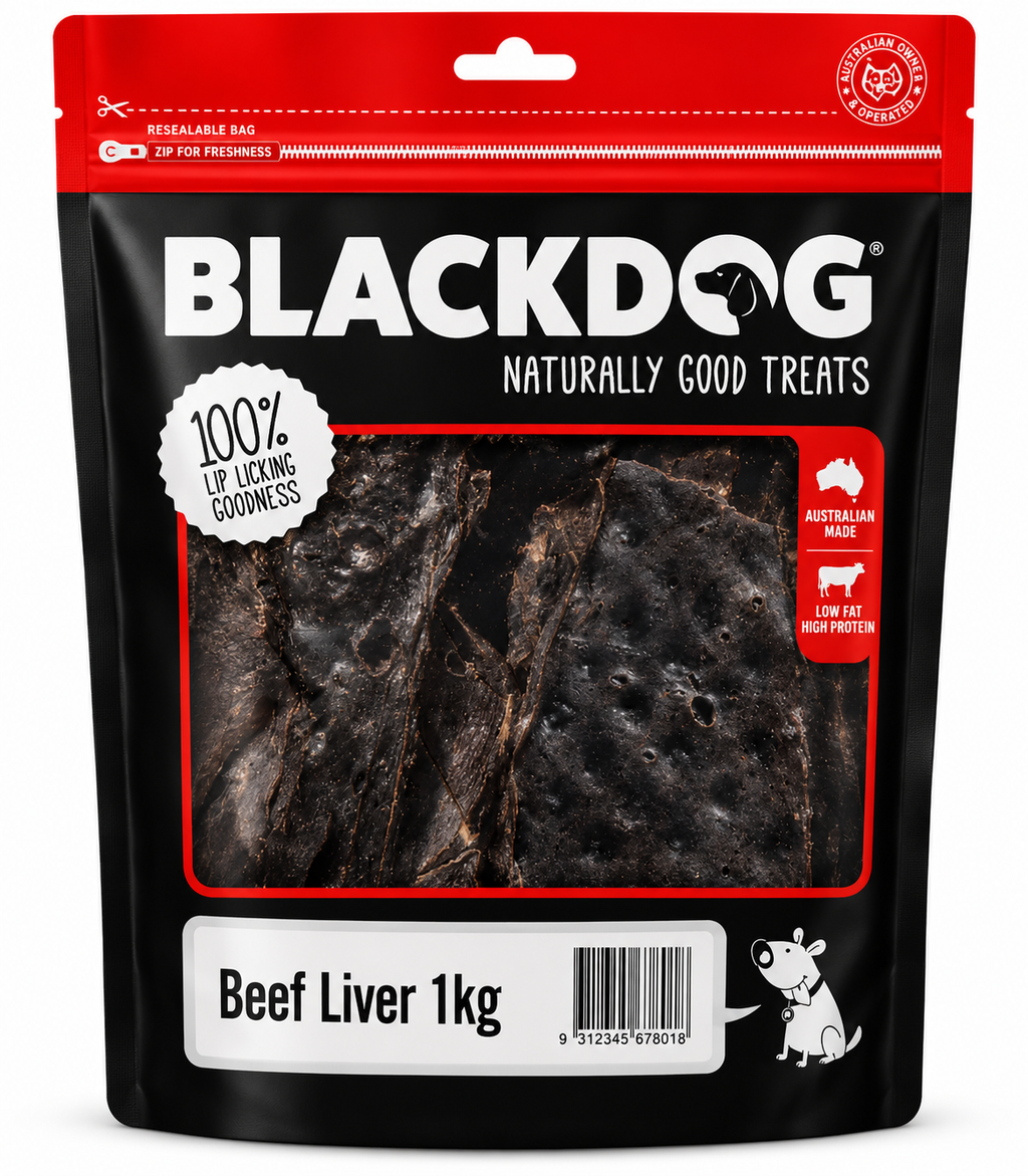 Blackdog Beef Liver 1kg