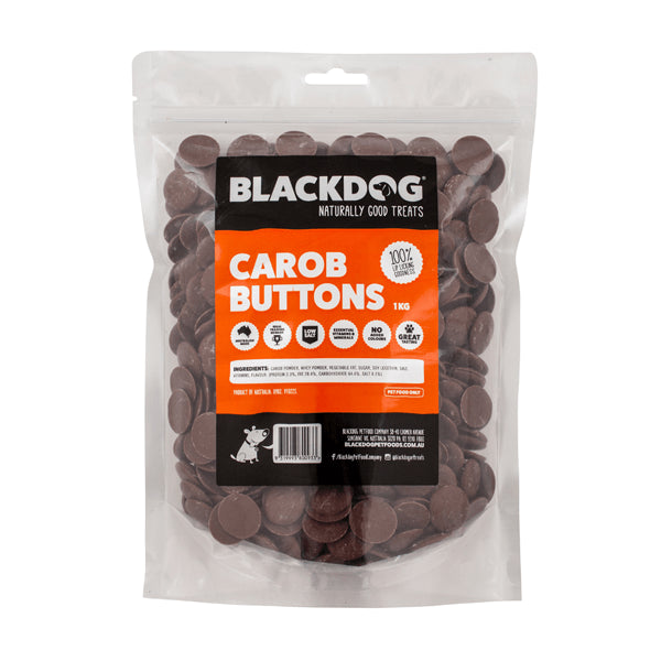 Blackdog Carob Buttons — Tidbit