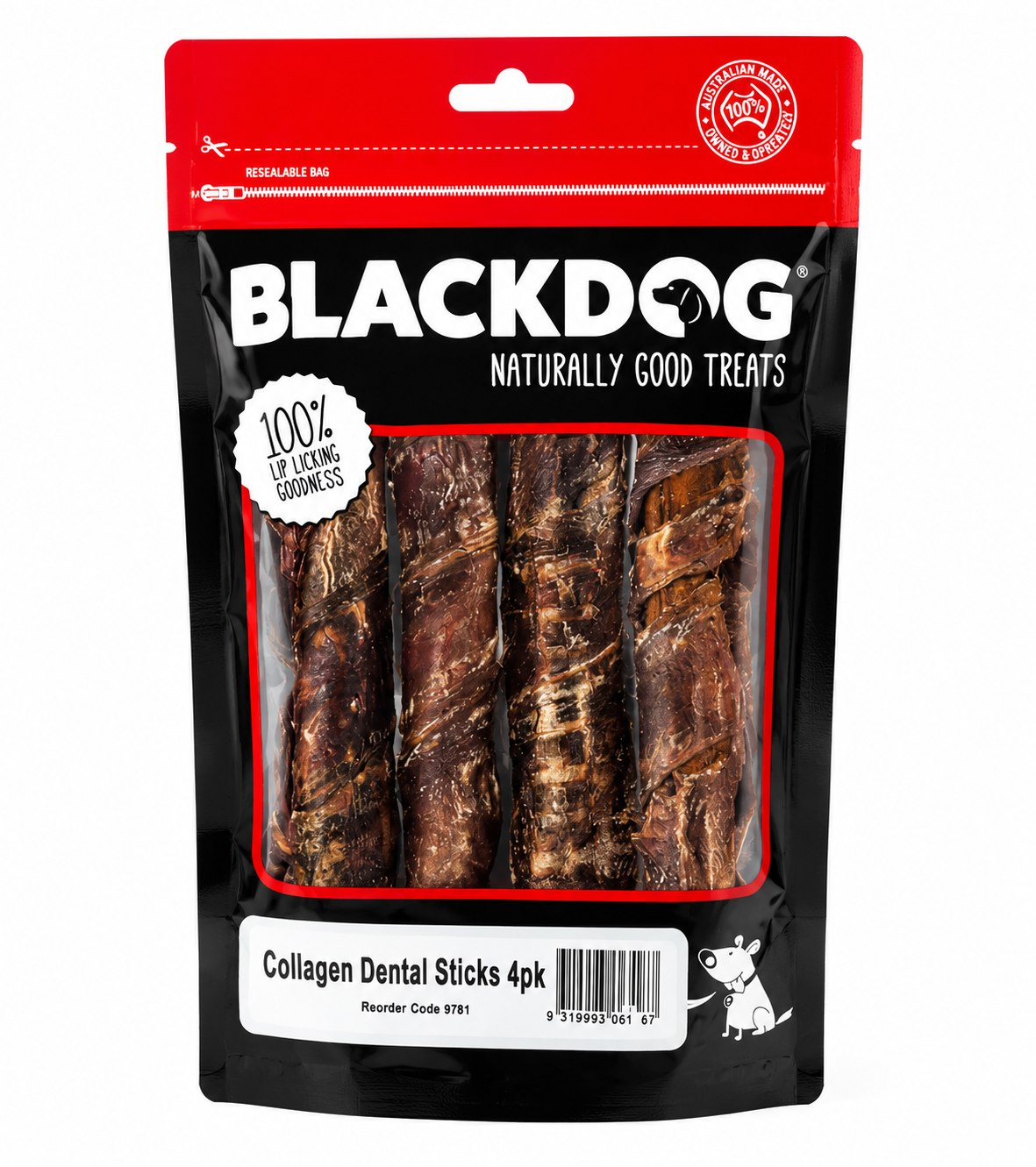 Blackdog Collagen Dental Sticks 4 Pack