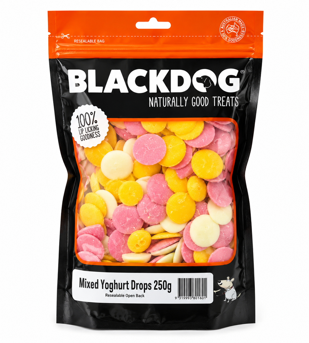 Blackdog Mixed Yoghurt Drops 250g