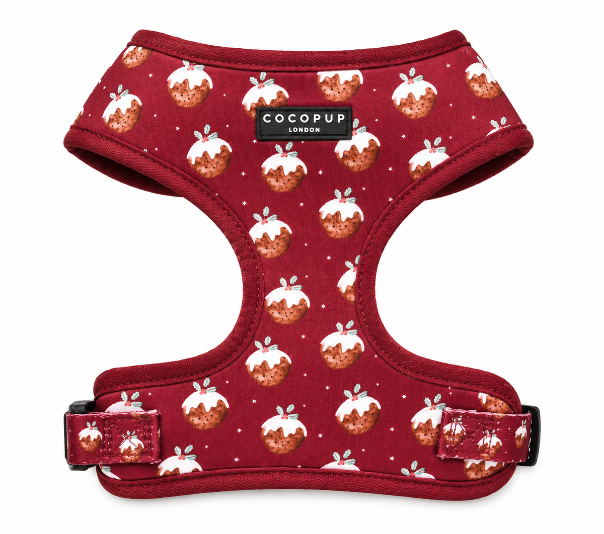 Cocopup London Adjustable Neck Harness Woofmas Pudding