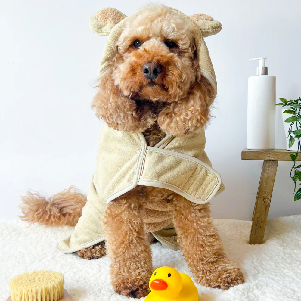 Cocopup London Teddy Drying Robe — Tidbit
