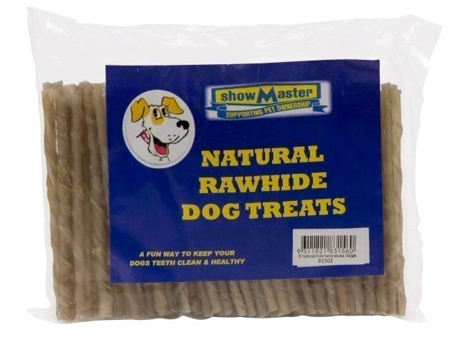 Rawhide – Twist Sticks – Natural