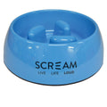 Scream Round Slow Down Pillar Bowl Loud Blue