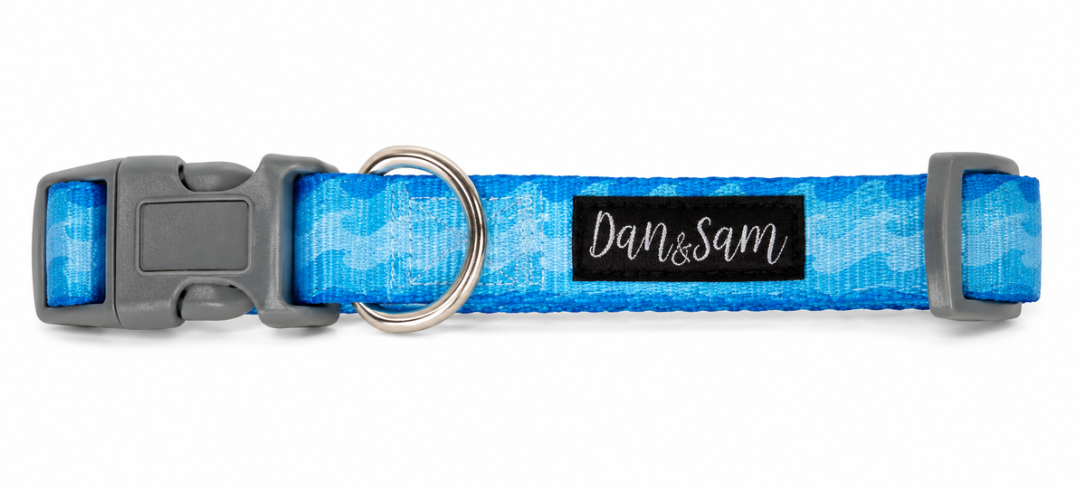 Dan & Sam Coastal Dog Collar