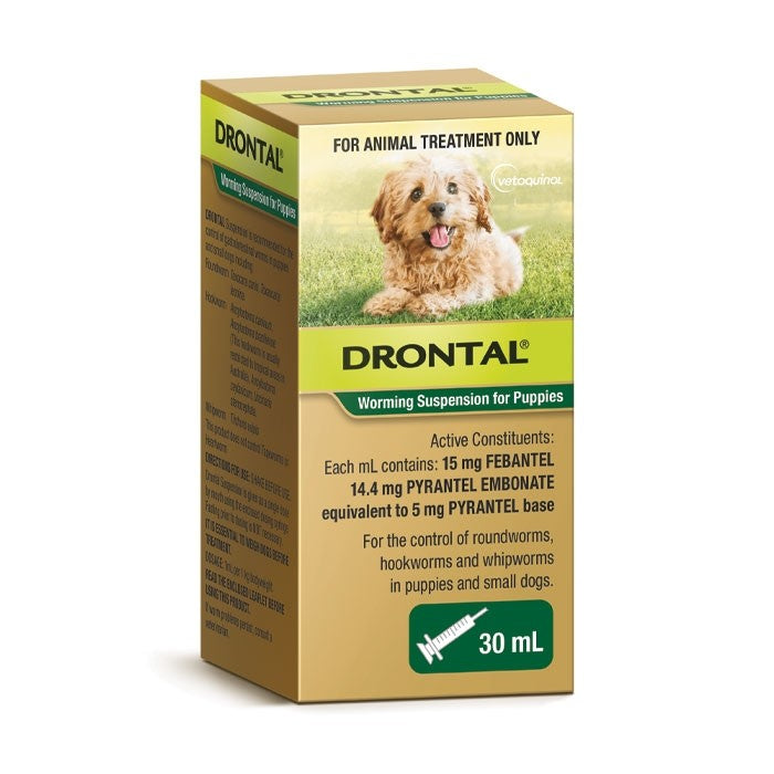 Drontal Puppy Worming Suspension 30ml — Tidbit