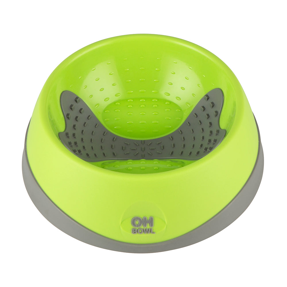 LickiMat Dog OH Bowl Green