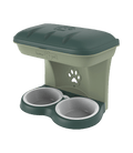 Bama – Pet Food Stand – Green
