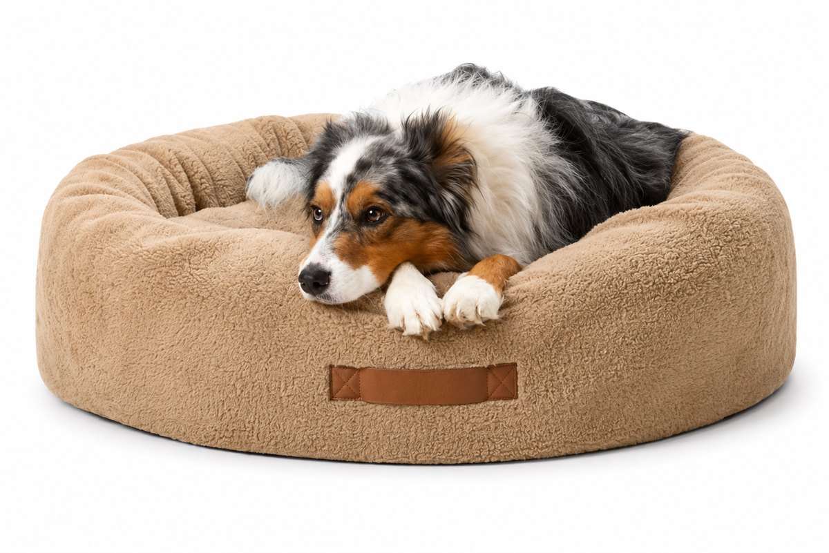 MiniJumbuk Sleep Calm Oasis Dog Bed Fawn