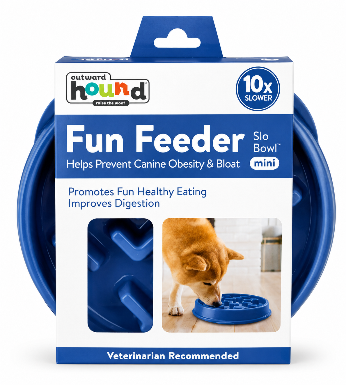 Outward Hound Fun Feeder Slo Bowl Mini