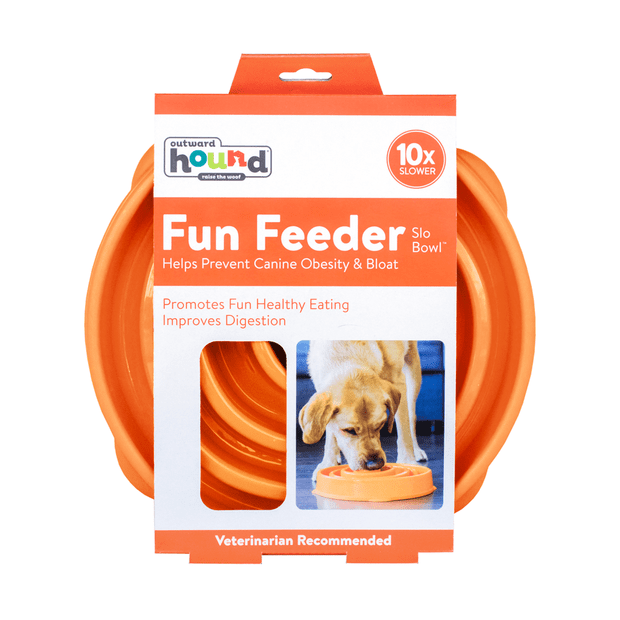 Outward Hound Fun Feeder Slo Bowl Regular
