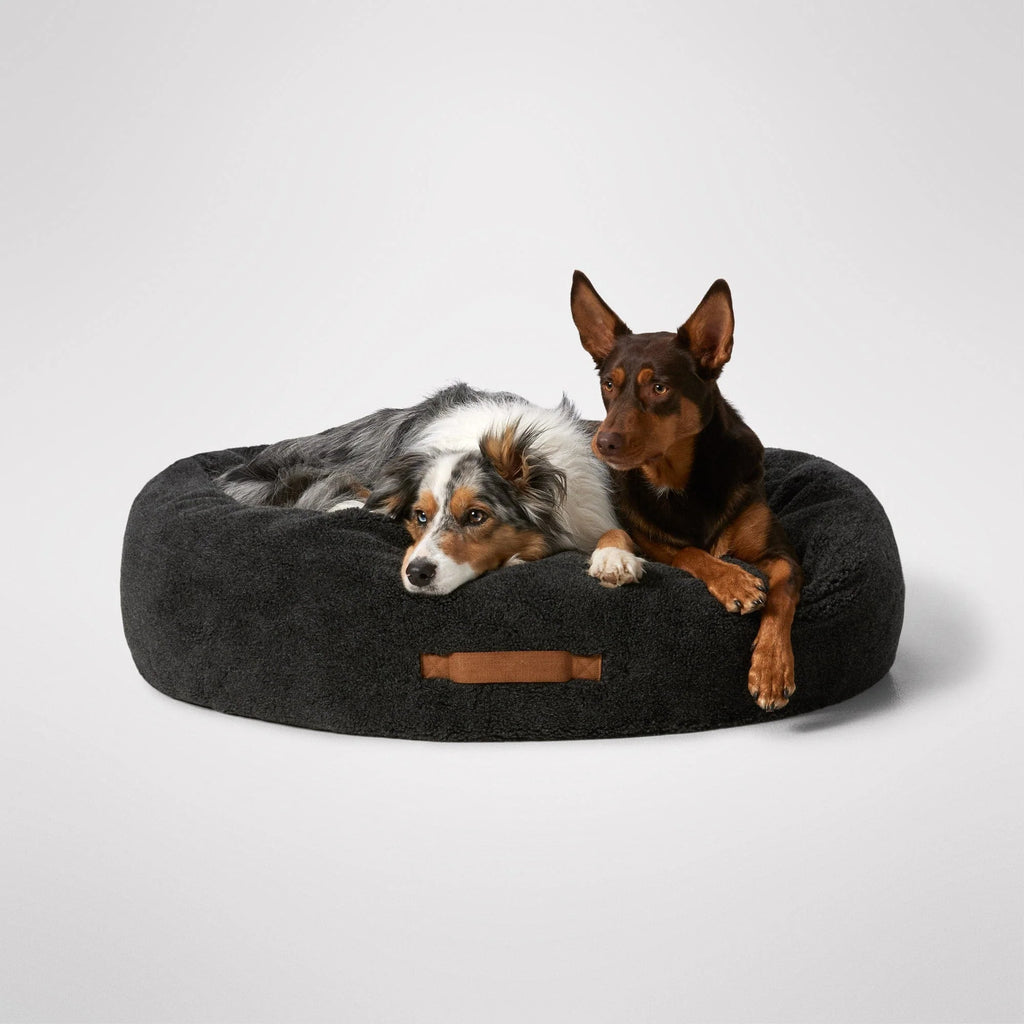 MiniJumbuk Sleep Calm Oasis Dog Bed, Storm Grey