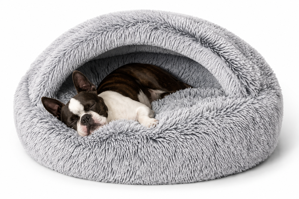 Snooza Calming Hoodie Cuddler Silver Fox