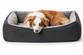 Snooza Ortho Snuggler Chinchilla dog bed