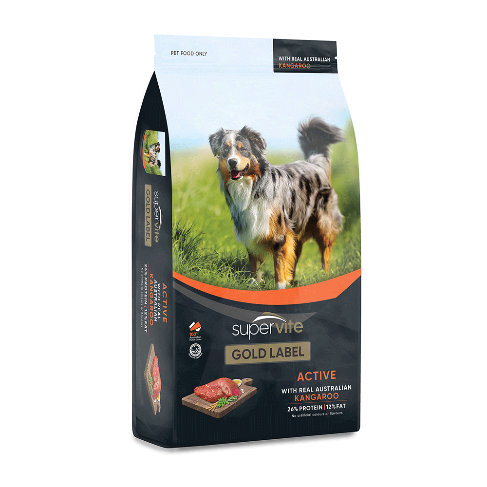 Supervite Gold Label Adult Active Kangaroo — Tidbit