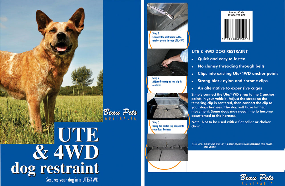 Beau Pets Ute & 4WD Dog Restraint