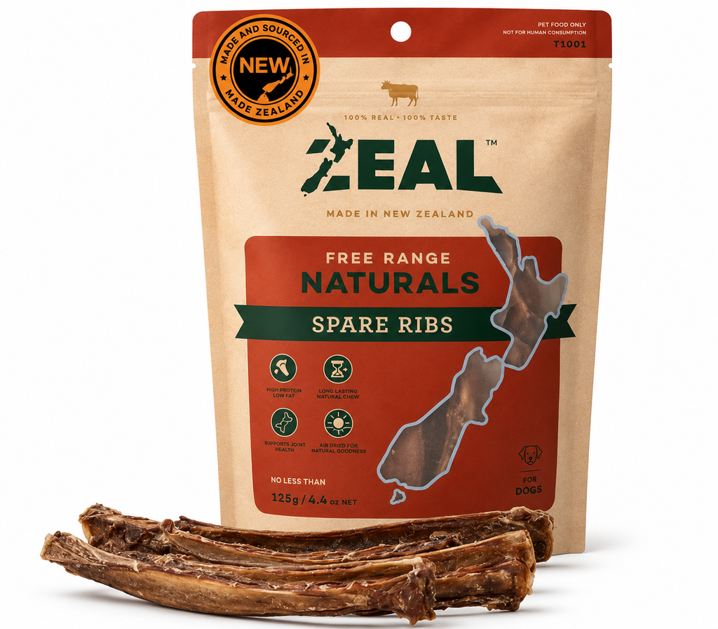 Zeal Free Range Naturals Spare Ribs 125g